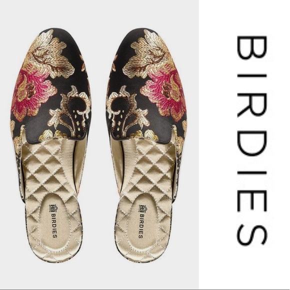 Birdies Shoes - Birdies The Phoebe 
Floral Jacquard